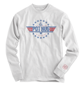 Maverick White Long-Sleeve