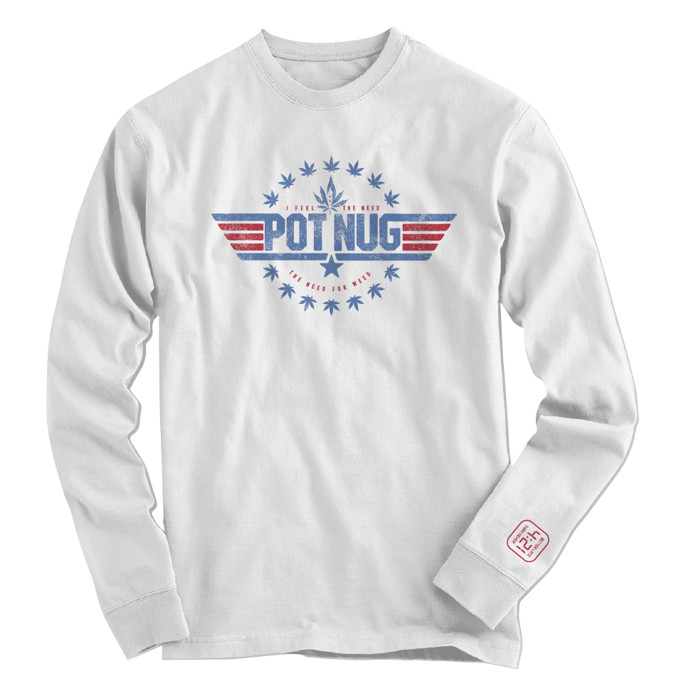 Maverick White Long-Sleeve