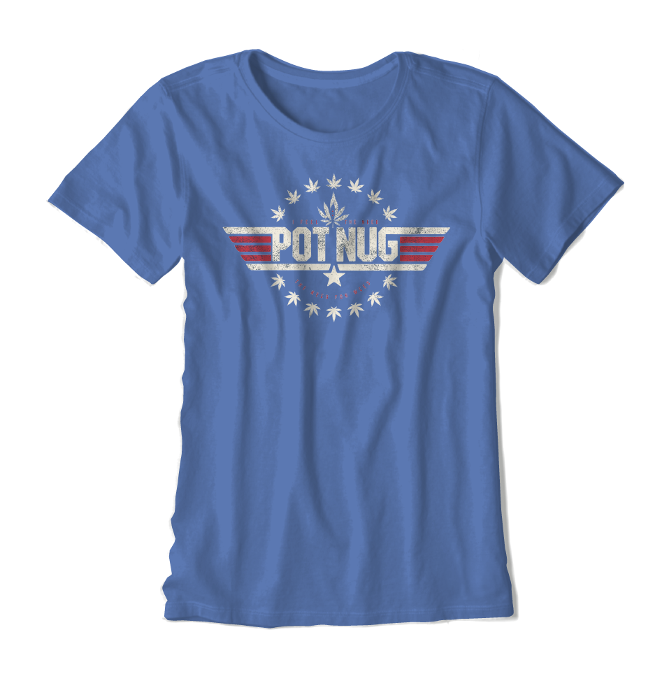Maverick Blue Ladies Tee