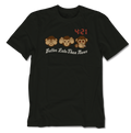 Wise Monkeys Black Tee